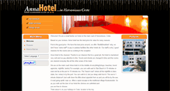 Desktop Screenshot of annahotel.biz